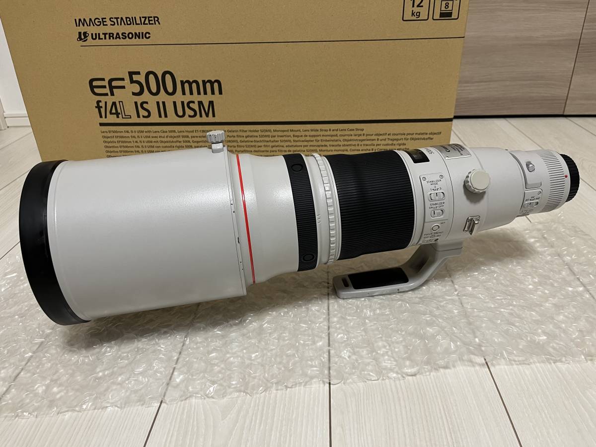 Yahoo!オークション - Canon EF500mm F4L IS II USM Yahoo!オークション - Canon EF500mm F4L IS II USM