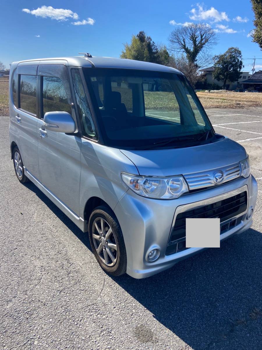 ☆H24☆後期型タントカスタムX☆60,440km☆ナビ☆TV☆バックカメラ☆片側パワスラ☆ETC☆前後ドラレコあり！_画像3