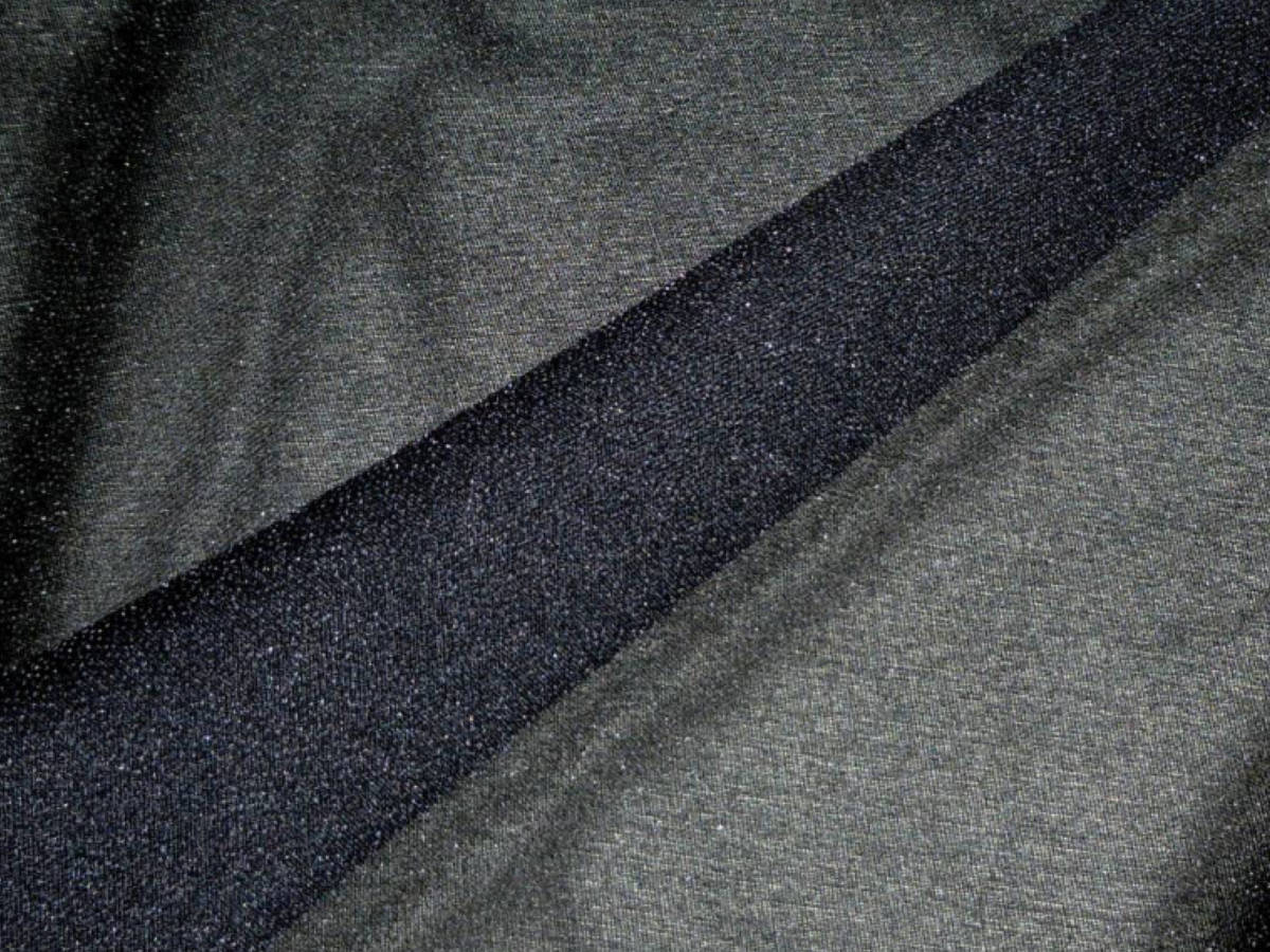  liquidation shortage of stock hand 30d knitted tie p bonding lining black width 112cm× length 50m