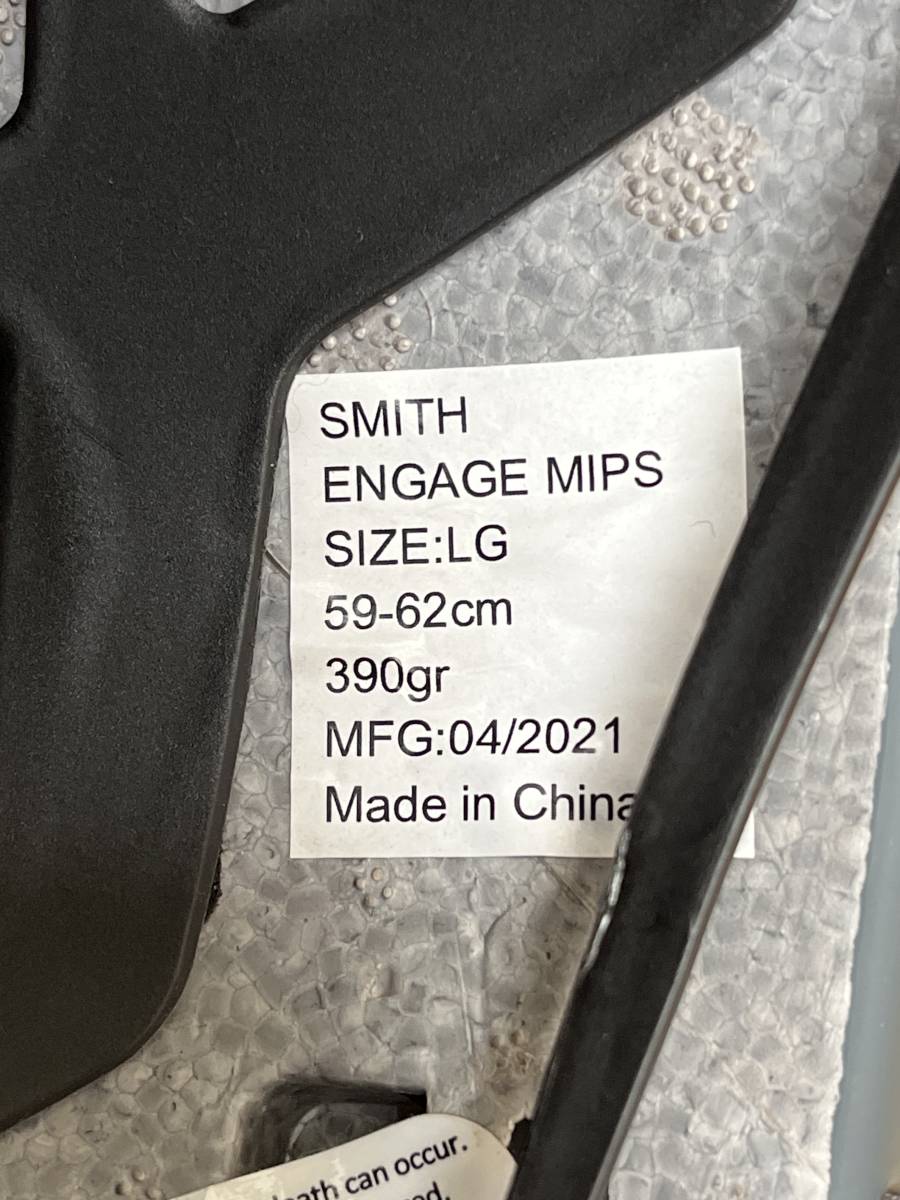 SMITH engage mips サイズL 59-62 定形外無料_画像5