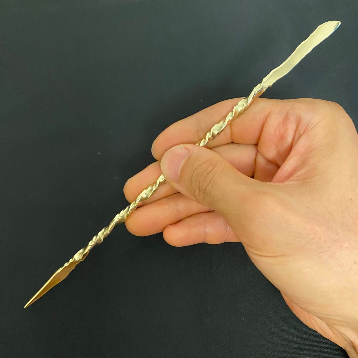 ソイルスティック　根かき棒　薙刀　2本売り（約幅4.5mm 長さ20cm）ガーデニング観葉植物　アガベ　植物　多肉　多肉植物