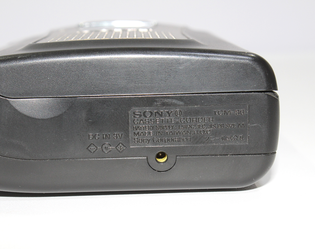 SONY ソニー カセットコーダー TCM-36 カセットテープ 再生 録音 レコーダー ポータブル 中古 ジャンクとして ya0829の画像6