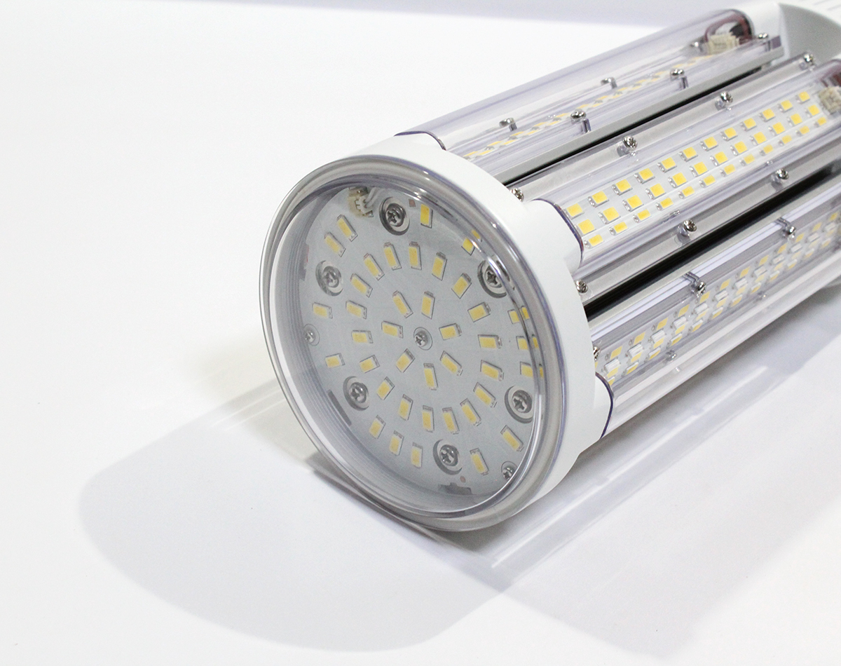 エコテン ETM-100-45 屋外街灯用 LED ランプ 45W 100Φ×305mm　E39口金 広配光形　ライト 電球 防水IP65　開封済み 未使用保管品 ya0865_画像4