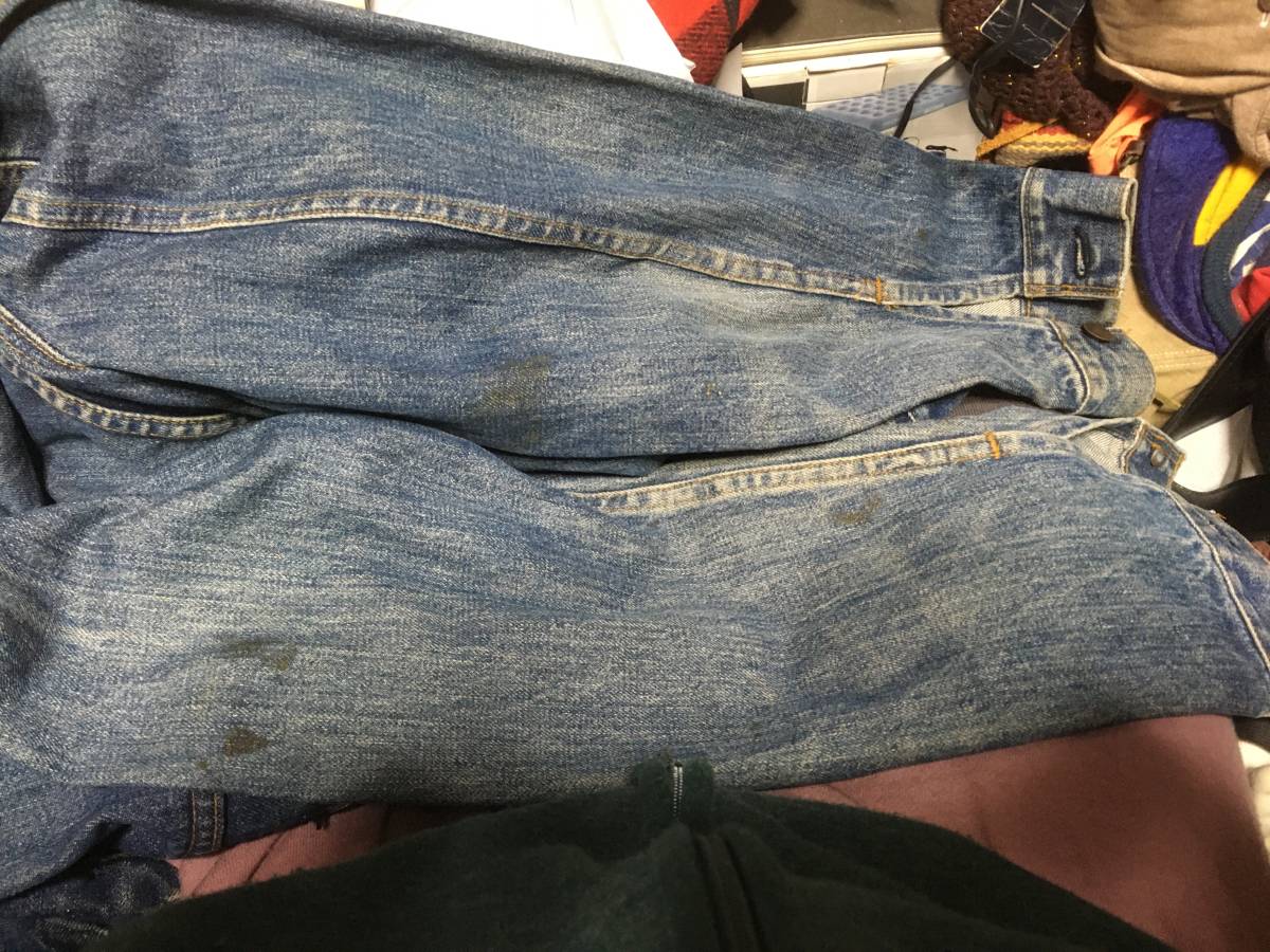 2401ビンテージ70'sリーバイスLEVI'S70505BIGビッグサイズBIG E直後デニムDENIMジャケットOLDオールド4thジージャン色落ち3rd古着USED_画像5