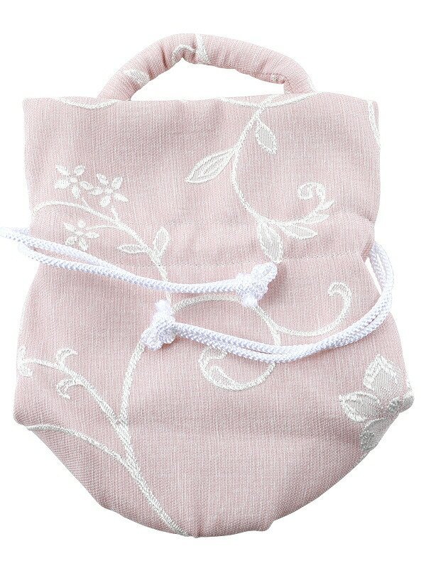  "Семь, пять, три" детский текстильный узор ввод сумка мешочек сумка одиночный товар сделано в Японии sb-37(31 розовый )