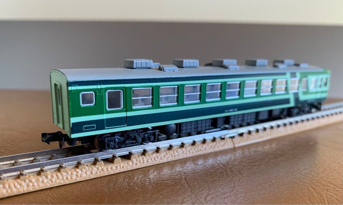 KATO カトー 165系 クモハ165 急行型電車 ムーンライト色 グリーン
