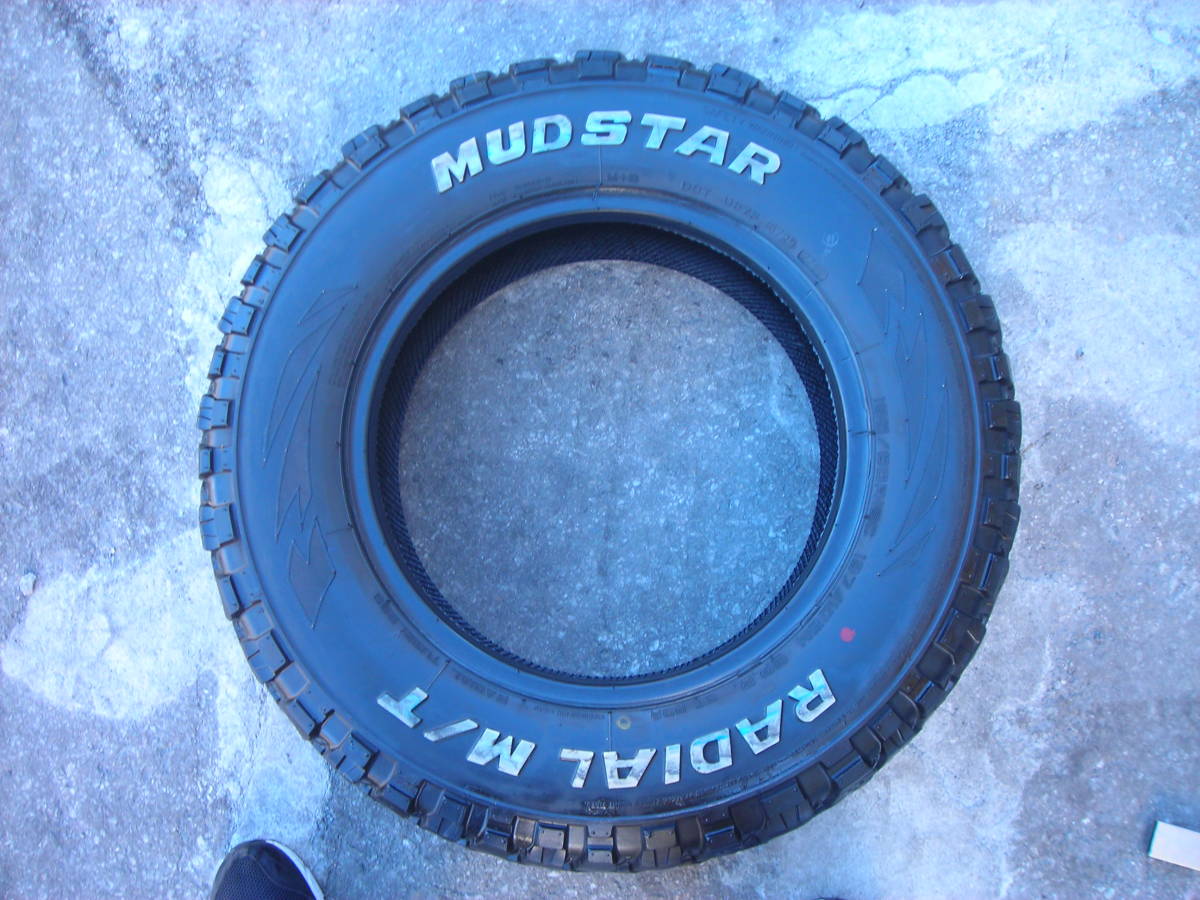 2022年製 マッドスター MUDSTAR RADIAL M/T ホワイトレター 195 80 15 107 105 8PR 195/80R15 107/105N 8PR 7～8分山 3本SET_画像7