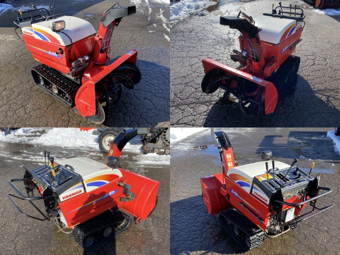 新潟県上越市発】 除雪機 ヤンマー/ Je-101D / 店頭引取大歓迎 新潟県上越市発】 除雪機 ヤンマー/ Je-101D / 店頭引取大歓迎