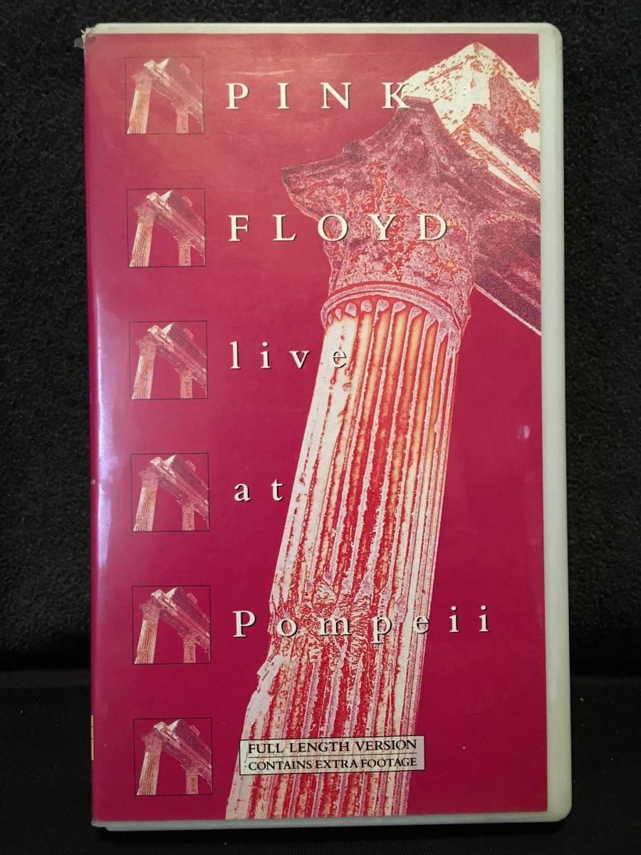 [ free shipping ][VHS]Pink Floyd Live at Pompeii live * at *pompei(VAH-0072)Full Length Version[ pink * floyd ]