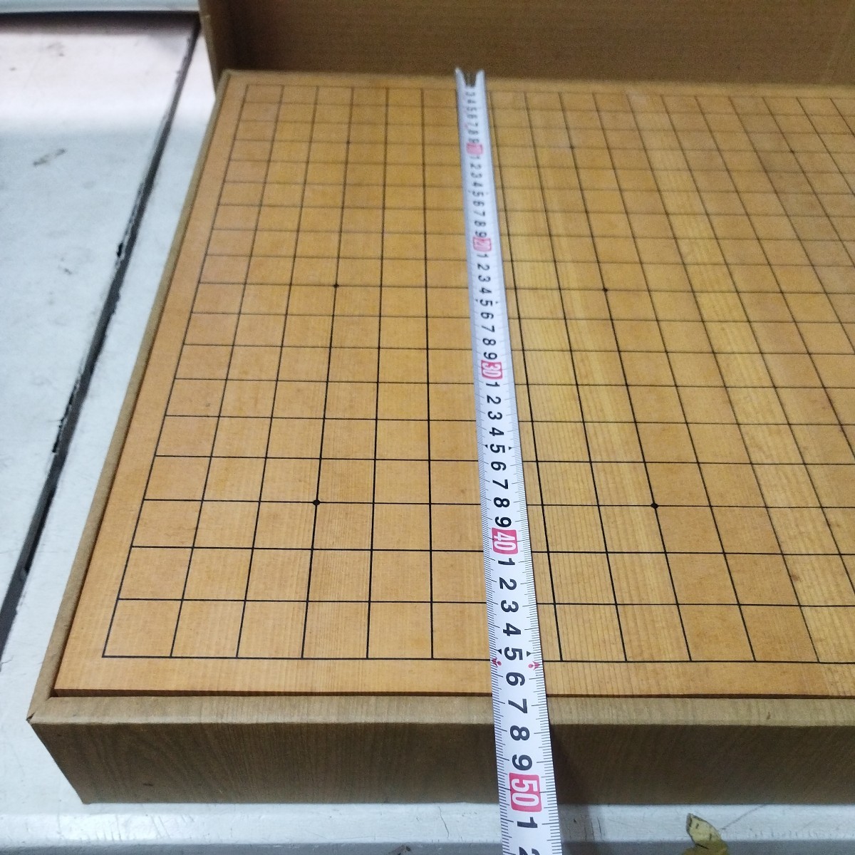 高級卓上将棋盤碁盤２個セット【120サイズ】_画像4