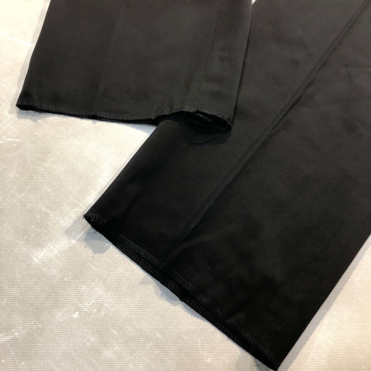  новый товар AB7(XL) черный формальный мужской двубортный костюм { обычная цена 4.2 десять тысяч иен * глянец чувство подлинный . чёрный безупречный .. одежда } праздничные обряды траурный костюм выставить шерсть 93%