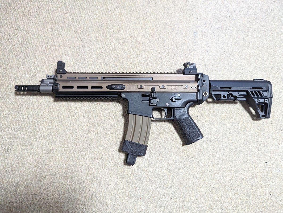 東京マルイ 次世代電動ガン SCAR-L 外装カスタム M4 ストック 東京マルイ 次世代電動ガン SCAR-L 外装カスタム M4 ストック