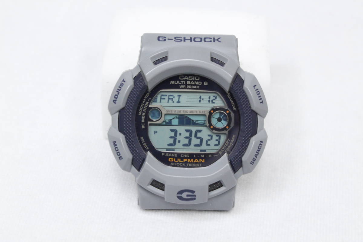 CASIO【G-SHOCK】MASTER OF G-SEA／メン・イン・ミリタリー・カラーズ／マルチバンド6 電波時計／GW-9110ER-2JF／箱付属／2311-K0407V(NT)_画像3