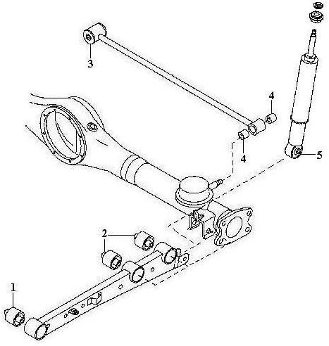 SIBERIAN BUSHING ラテラルロッド用ウレタンブッシュ ミラ L285 Rr サスペンション 2個 1-11-1525 90043-85102/90043-85102-000_画像3