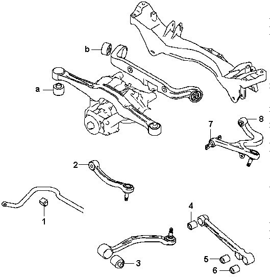 SIBERIAN BUSHING コントロールアーム(マウント・ハブ間)用ウレタンブッシュ ランエボ4 CN9A Rrサスペンション 1個 3-06-_画像3