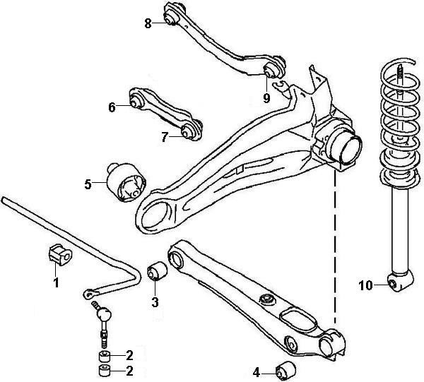 SIBERIAN BUSHING コントロールアーム(マウント・ハブ間)用ウレタンブッシュ ランサー CS2W Rrサスペンション 1個 3-06-112 4113A001/4113_画像3