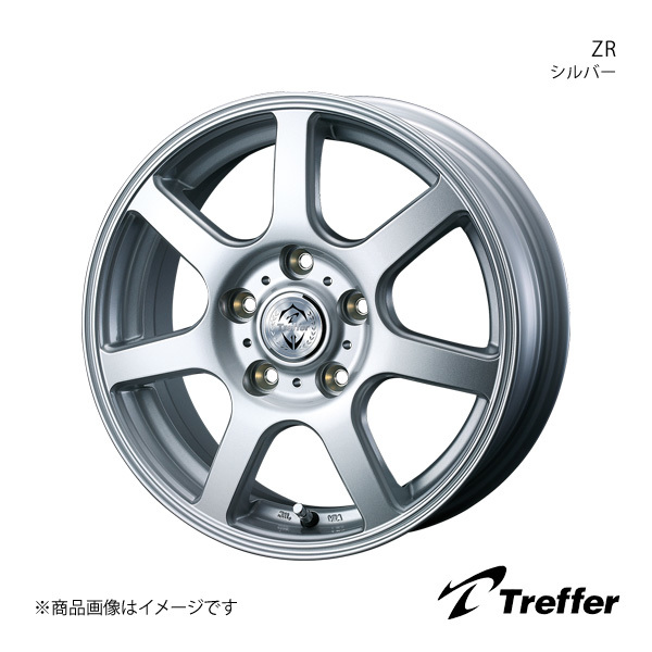 Treffer/ZR パジェロミニ H53A/H58A アルミホイール1本【15×5.5J 5-114.3 INSET46 シルバー】0034184