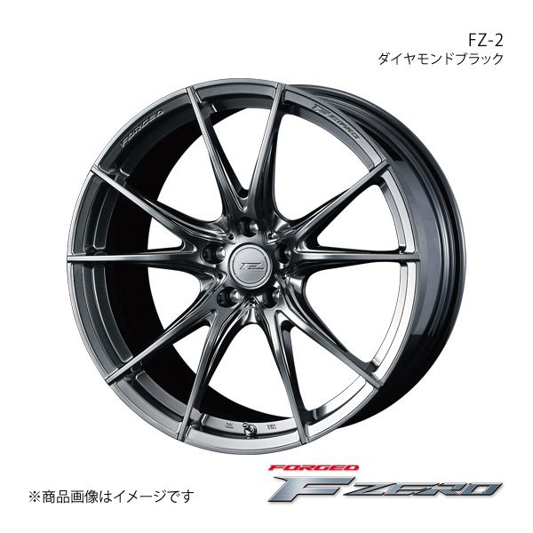 F ZERO/FZ-2 MPV LY系 純正タイヤサイズ(225/50-18) アルミホイール1本【18×8.0J 5-114.3 INSET45 ダイヤモンドブラック】0039003_画像1