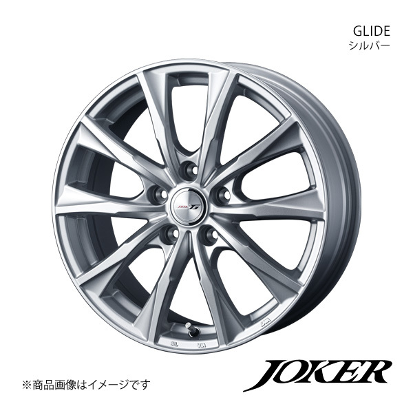 JOKER/GLIDE ステージア M35 FR アルミホイール1本【17×7.0J 5-114.3 INSET40 シルバー】0039618_画像1