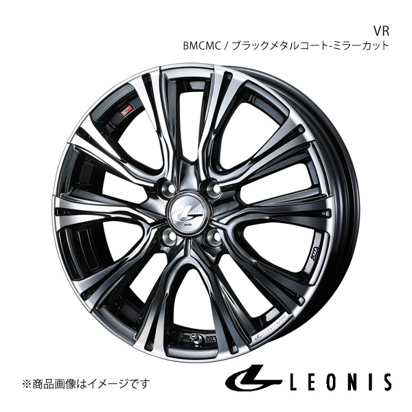 LEONIS/VR ギャランフォルティス スポーツバック CX4A アルミホイール1本【19×7.5J 5-114.3 INSET48 BMCMC】0041275_画像1