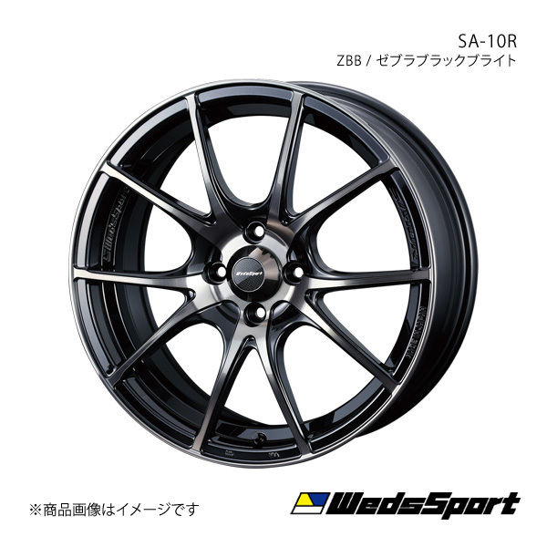 WedsSport/SA-10R eKスペース B11A アルミホイール1本【15×5.0J 4-100 INSET45 ZBB】0072615