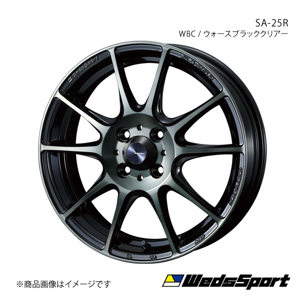 WedsSport/SA-25R ムーヴコンテ L570系 アルミホイール1本【15×5.0J 4-100 INSET45 WBC】0073683_画像1