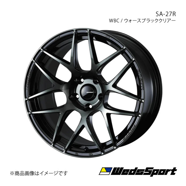 WedsSport/SA-27R キャロル/キャロルエコ HB25S/HB35S アルミホイール1本【15×5.0J 4-100 INSET45 WBC】0074157