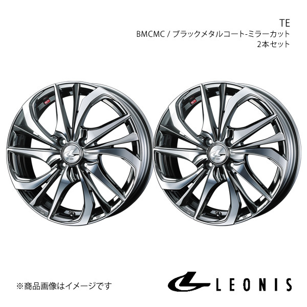 LEONIS/TE バレーノ WB42S アルミホイール2本セット【16×6.0J 4-100 INSET42 BMCMC】0038749×2_画像1