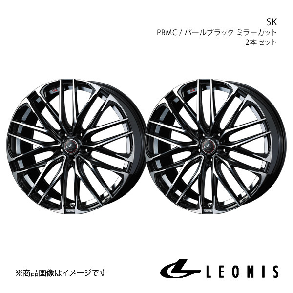 LEONIS/SK IS 30系 アルミホイール2本セット【16×6.5J 5-114.3 INSET40 PBMC】0039052×2