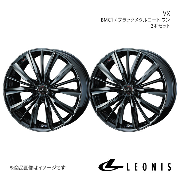 LEONIS/VX エスクード YD21S/YE21S アルミホイール2本セット【19×8.0J 5-114.3 INSET48 BMC1】0039260×2_画像1