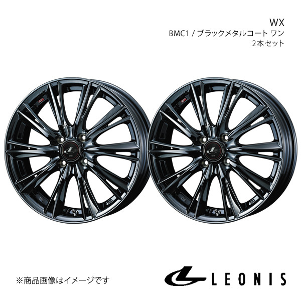 LEONIS/WX ワゴンR MH35S/MH55S アルミホイール2本セット【16×5.0J 4-100 INSET45 BMC1】0039263×2_画像1