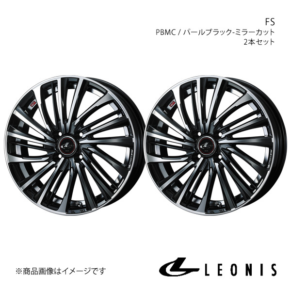 LEONIS/FS ブーン M700系 アルミホイール2本セット【14×5.5J 4-100 INSET42 PBMC】0039953×2_画像1