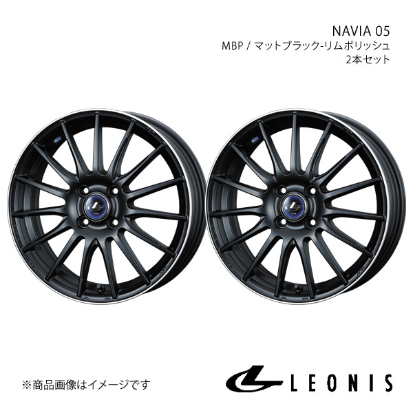 LEONIS/NAVIA 05 ムーヴキャンバス LA800系 アルミホイール2本セット【16×5.0J 4-100 INSET45 MBP】0036255×2