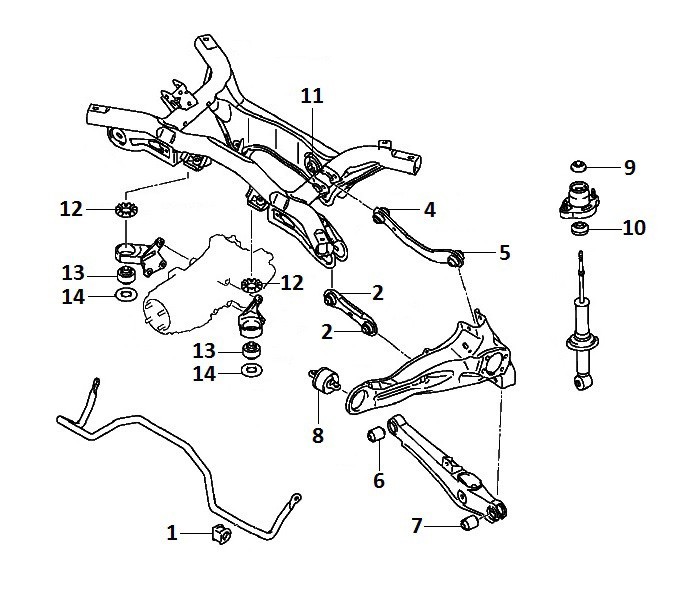 SIBERIAN BUSHING ラテラルアーム用ウレタンブッシュ アウトランダー CW6W Rrサスペンション 1個 3-06-2586 MB864932/4117A039/MR223673/M_画像3