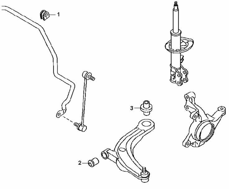 SIBERIAN BUSHING ロワアーム 前方用ウレタンブッシュ MPV LW5W Fr サスペンション 1個 4-06-1191 GA2A-34-470A/G06T-34-300/GE4T-34-300D_画像3