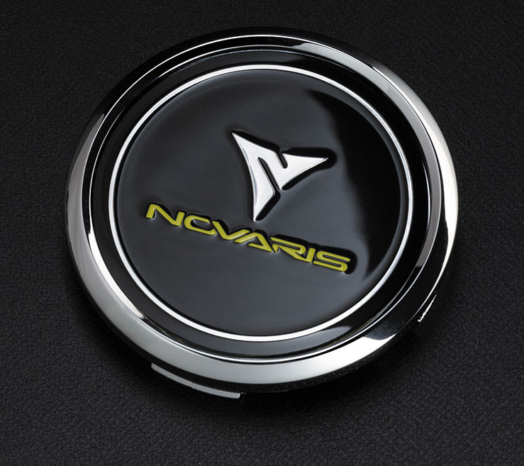 NOVARIS/BEONDE VF スカイライン V36セダン FR ホイール2本セット【18×8.0J 5-114.3 INSET42 グロスガンメタ/ポリッシュ】0040073×2_画像2