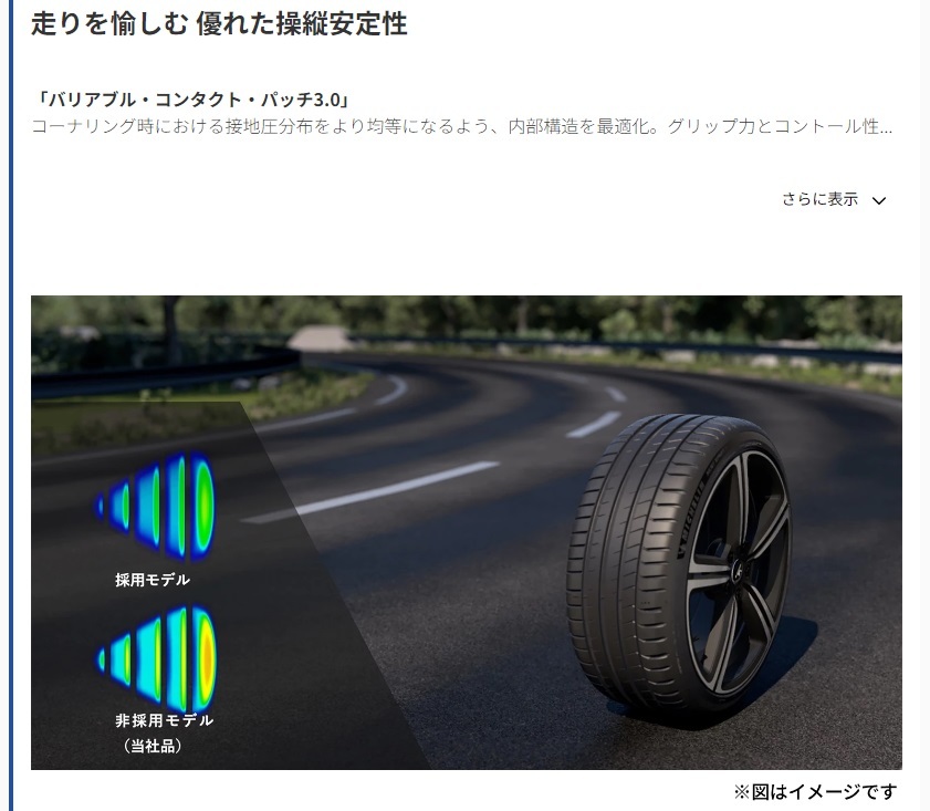 MICHELIN PILOT SPORT 5 235/40R18 (Y) 1本 夏タイヤ スポーツタイヤ ミシュラン パイロットスポーツ5_画像4