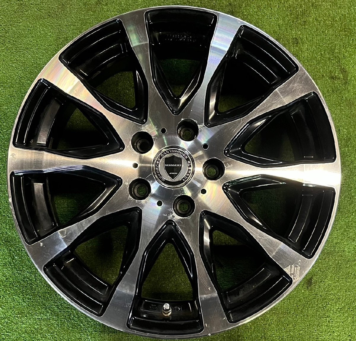 ★人気のシュバート SC 2M 17×7J＋50 5H114.3 ブラポリ入荷★ ノア、ヴォクシー等へ札幌東区 店頭引りOK★_２本目