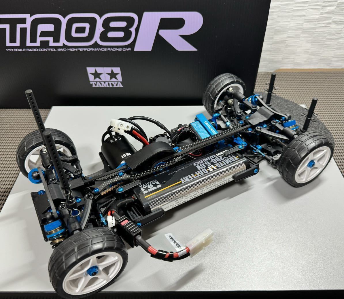 タミヤTA08R 組立済未走行メカモーターバッテリー付きオプション タミヤTA08R 組立済未走行メカモーターバッテリー付きオプション
