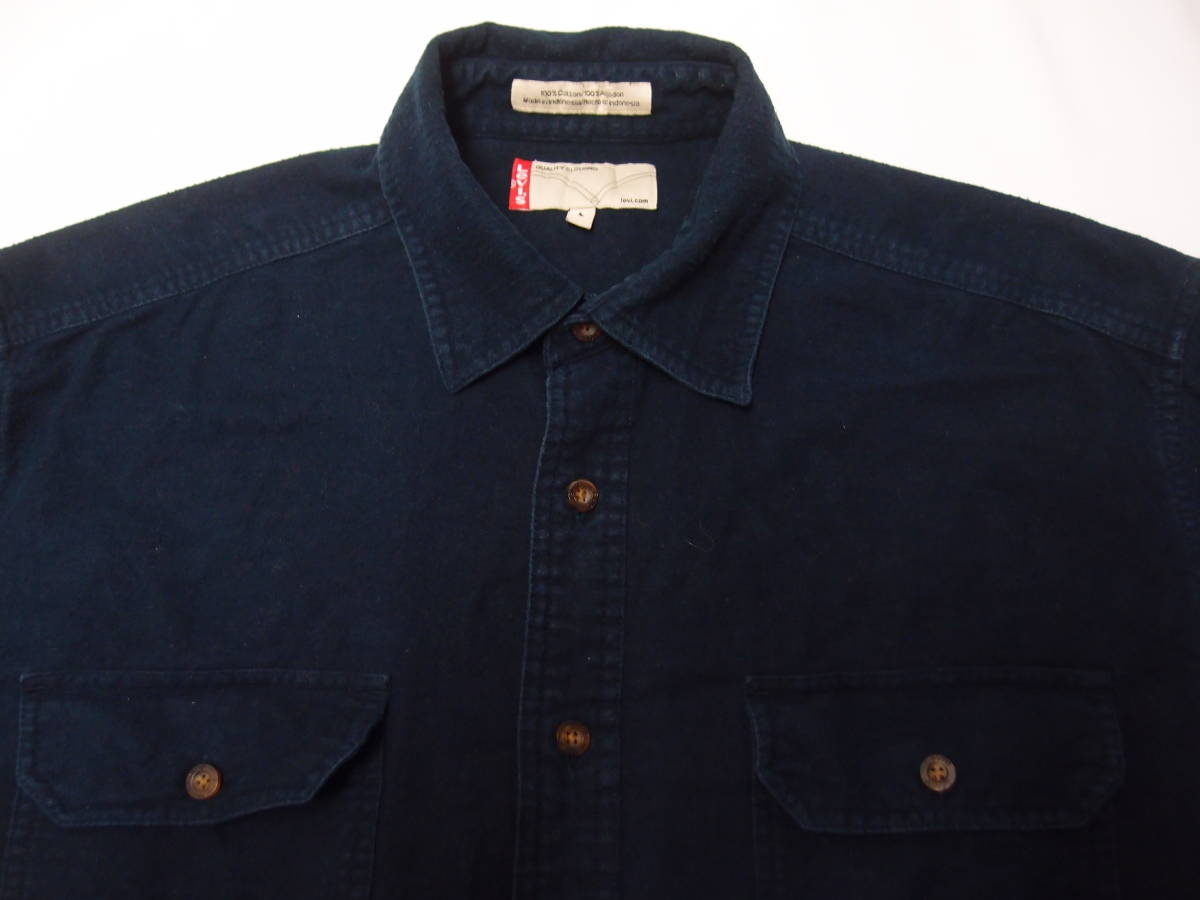 ◆古着卸USA■Levi's☆ネルシャツ★★★L　　 アメリカ直輸入　SALE お見逃しなく!_画像2