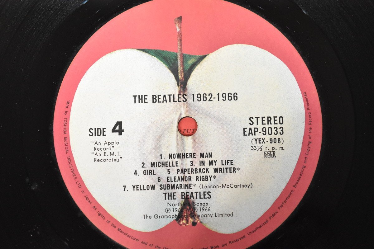 THE BEATLES / 1962-1966 / EAP9032B★着払い★SSS_画像5