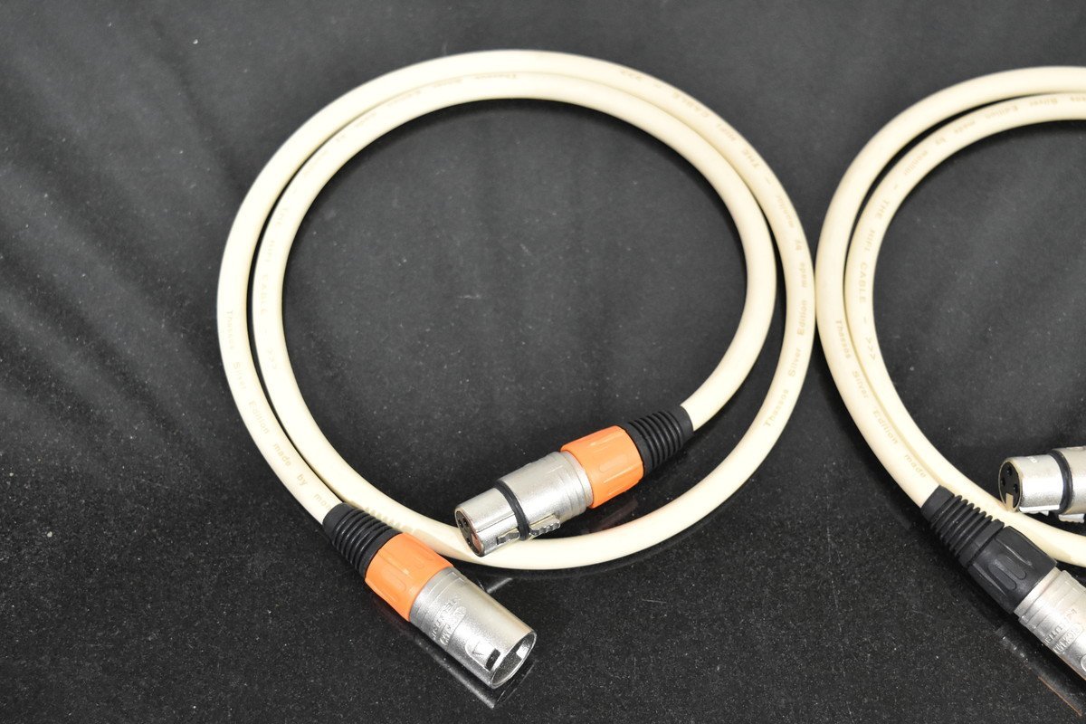 monitor/モニター XLRケーブル ペア Thassos Silver Edition THE HIFI CABLE 1.0m_画像3