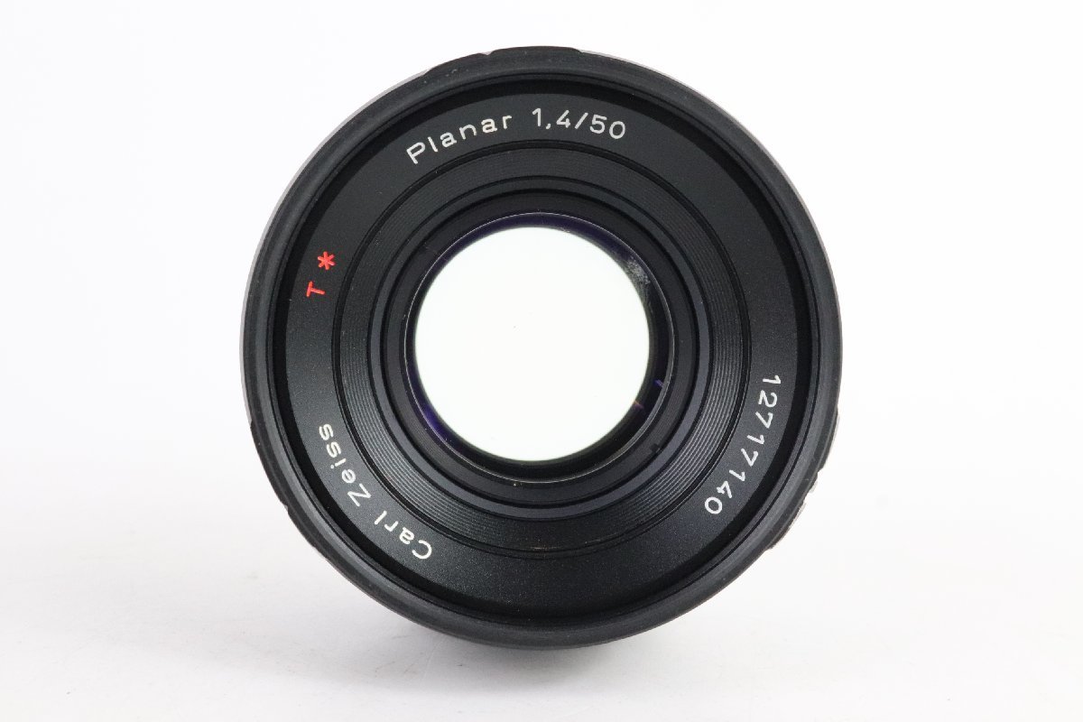 CONTAX コンタックス Carl Zeiss Planar T* カールツァイス プラナー 50mm 1.4 レンズ Nマウント カメラ【ジャンク品】★F_画像2
