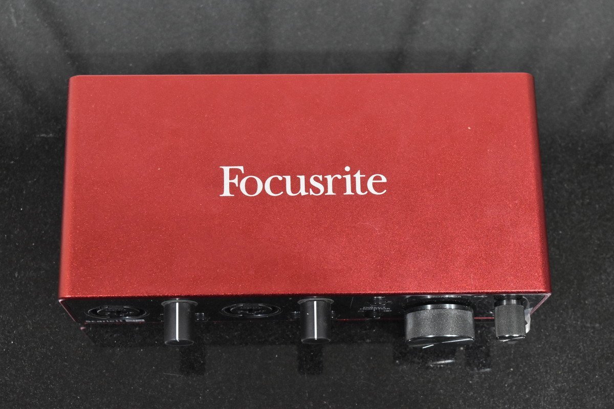 Focusrite/フォーカスライト USBオーディオインターフェース Scarlett 2i2 ★元箱付属_画像4