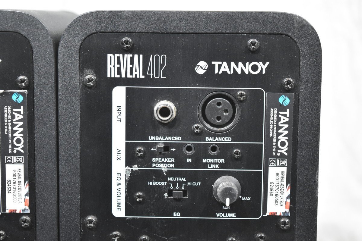 TANNOY/タンノイ スタジオモニター スピーカーペア Reveal 402_画像8