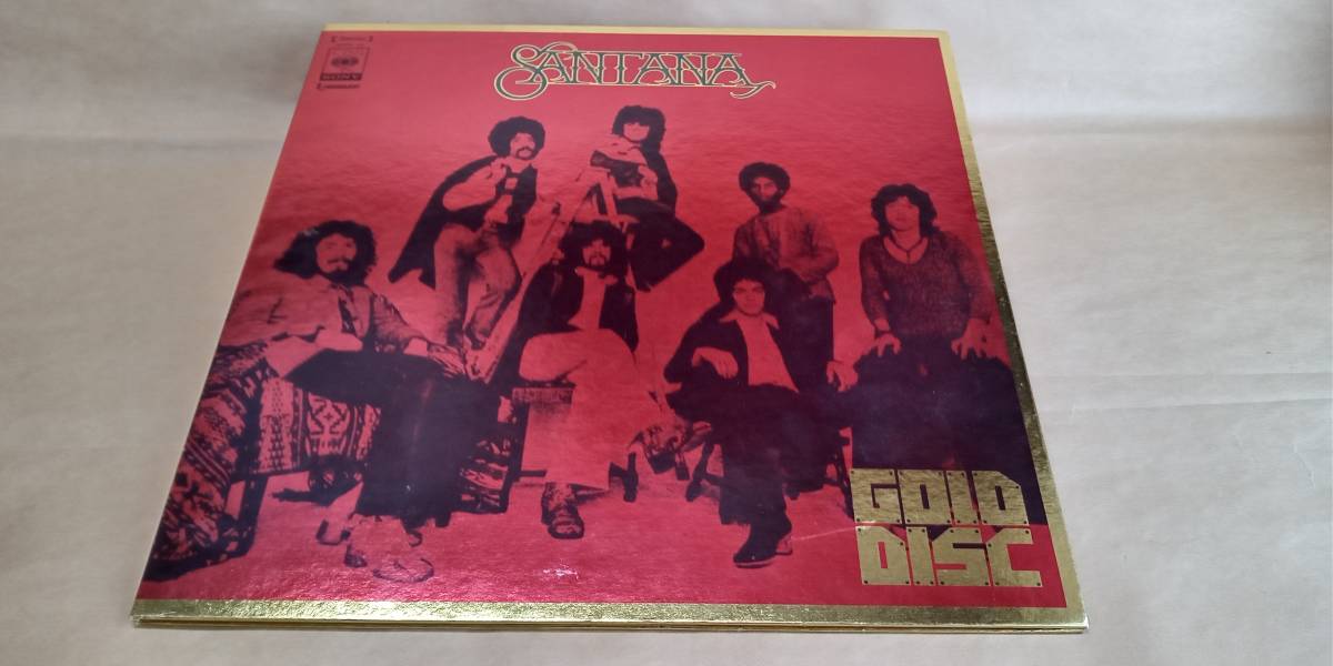 【中古レコード】　　　SANTANA サンタナ　／ GOLD DISC_画像1