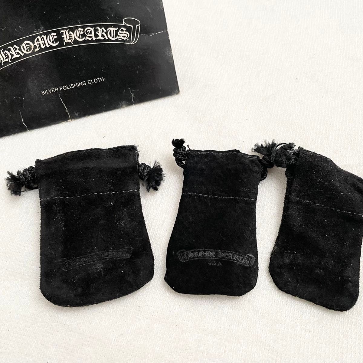 クロムハーツ 付属品 革袋 巾着 アクセサリー chrome hearts クロムハーツ 付属品 革袋 巾着 アクセサリー chrome hearts