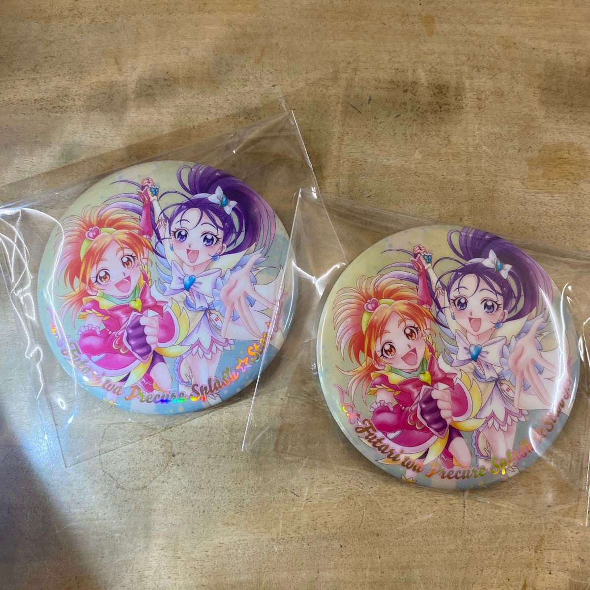 プリキュアオールスターズ BIG缶バッジBiscuit ふたりはプリキュア スプラッシュスター Splash☆Star