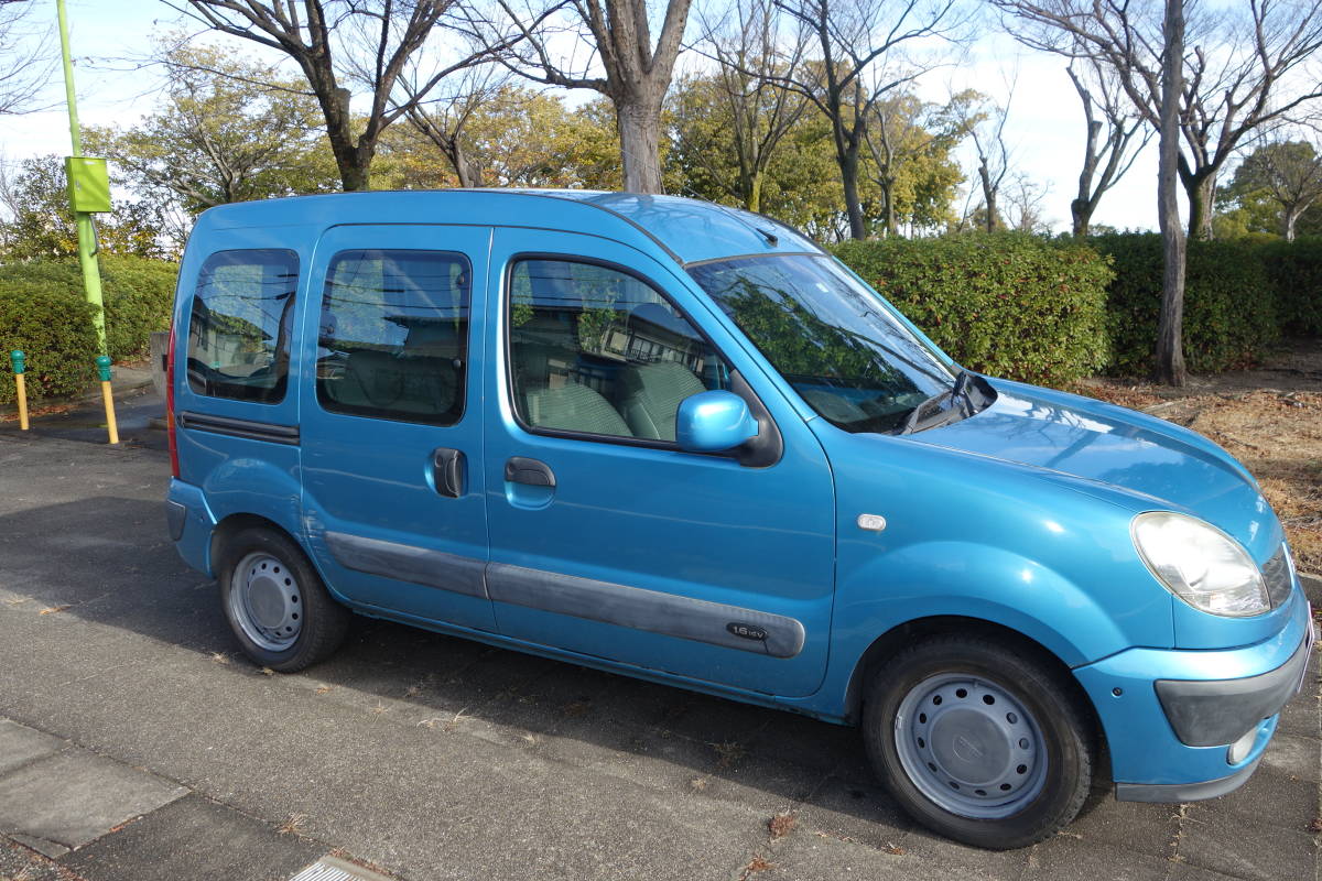 H20/10月　ルノー・カングー★100200㎞　車検無し★5ナンバー　5人乗り　_画像2