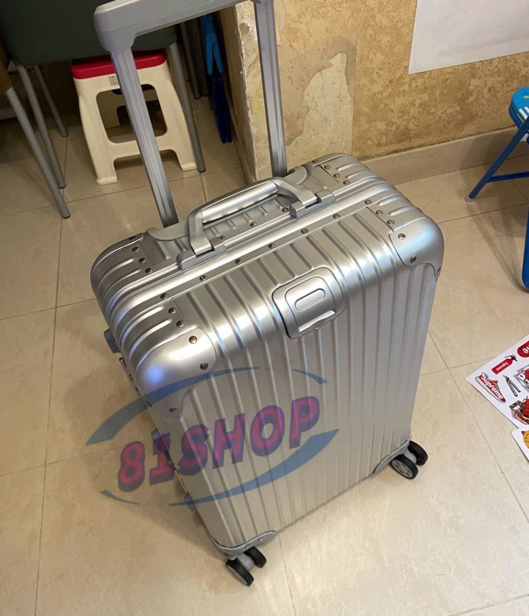 [81SHOP] super popular - aluminium Magne sium alloy Thai box luggage box board suitcase 